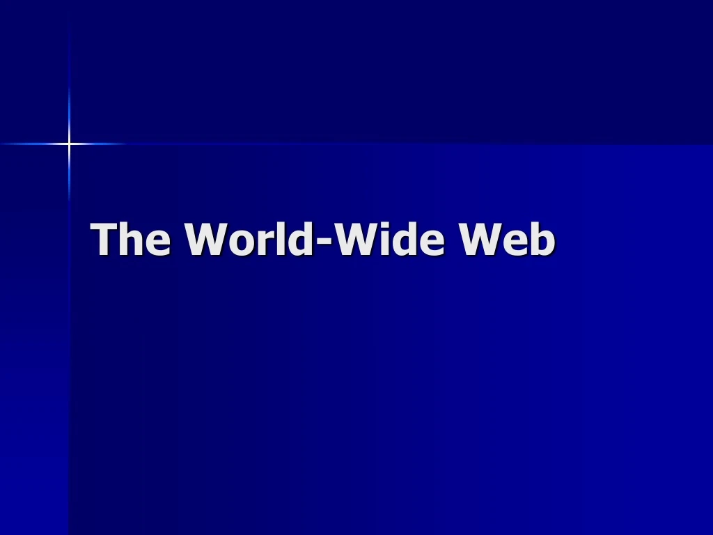 world wide web powerpoint presentation download