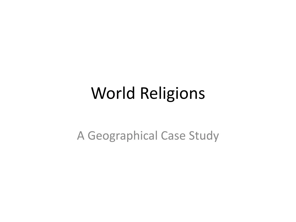 world religions presentation prezi