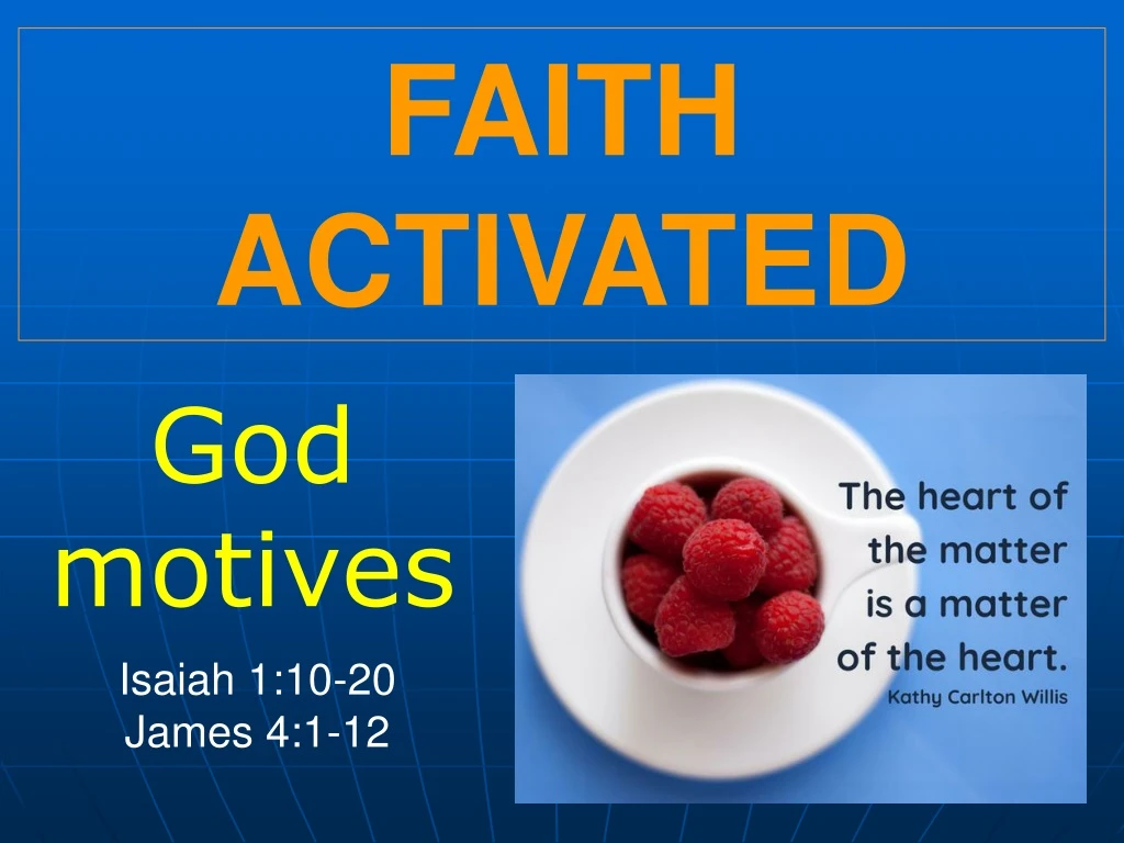 faith activated n.