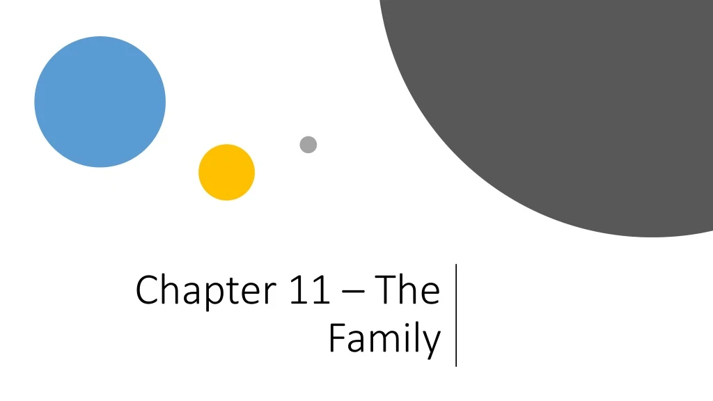 chapter 11 the family n.