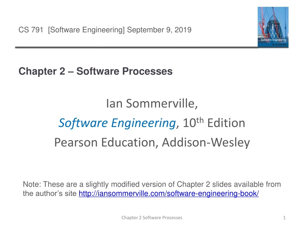 PPT - Chapter 2 – Software Processes PowerPoint Presentation, Free ...