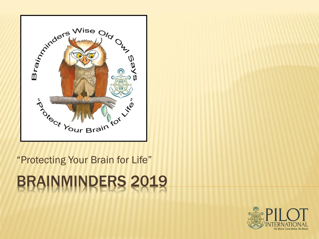 protecting your brain for life n.