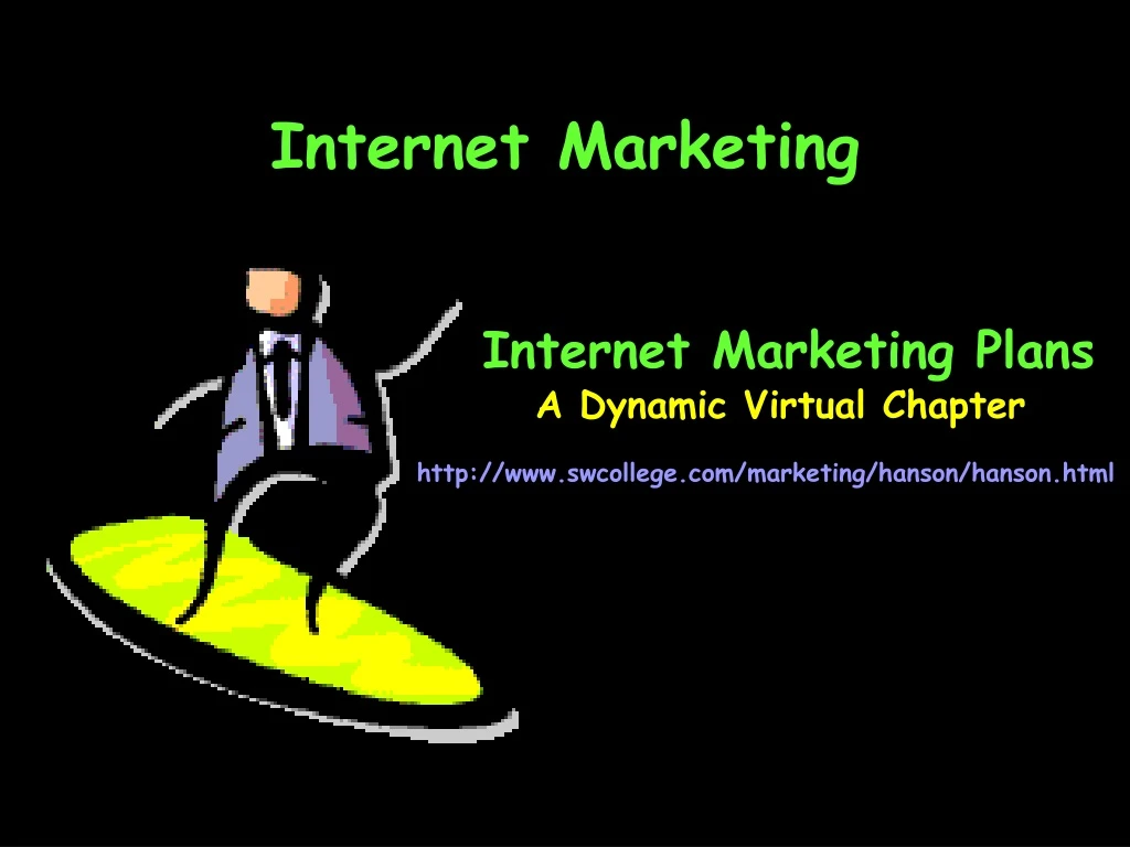 internet marketing n.