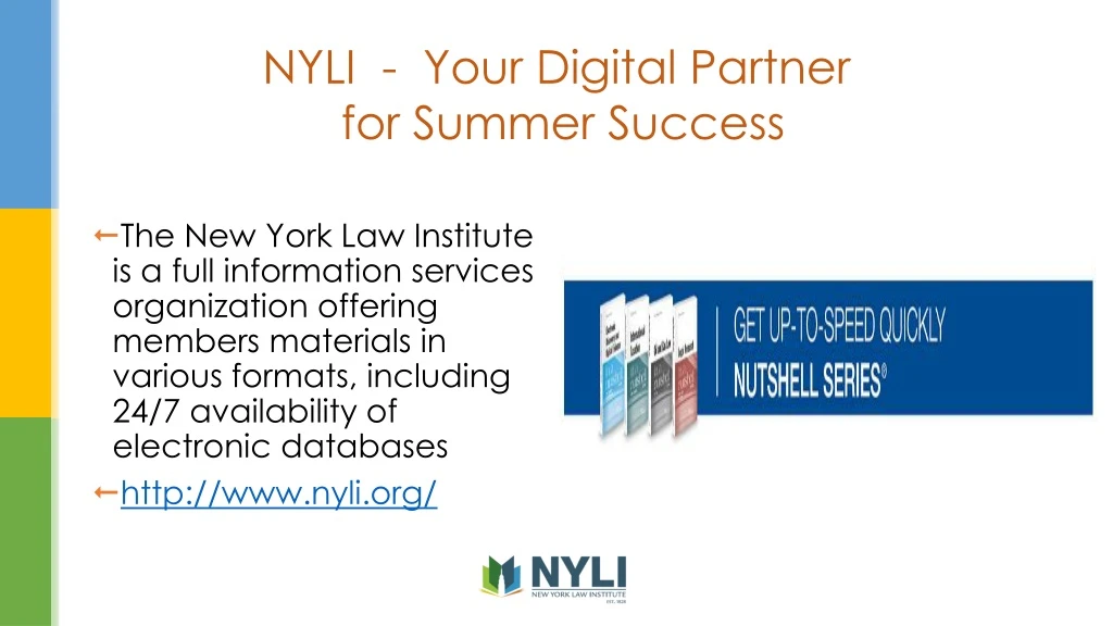 nyli your digital partner for summer success n.