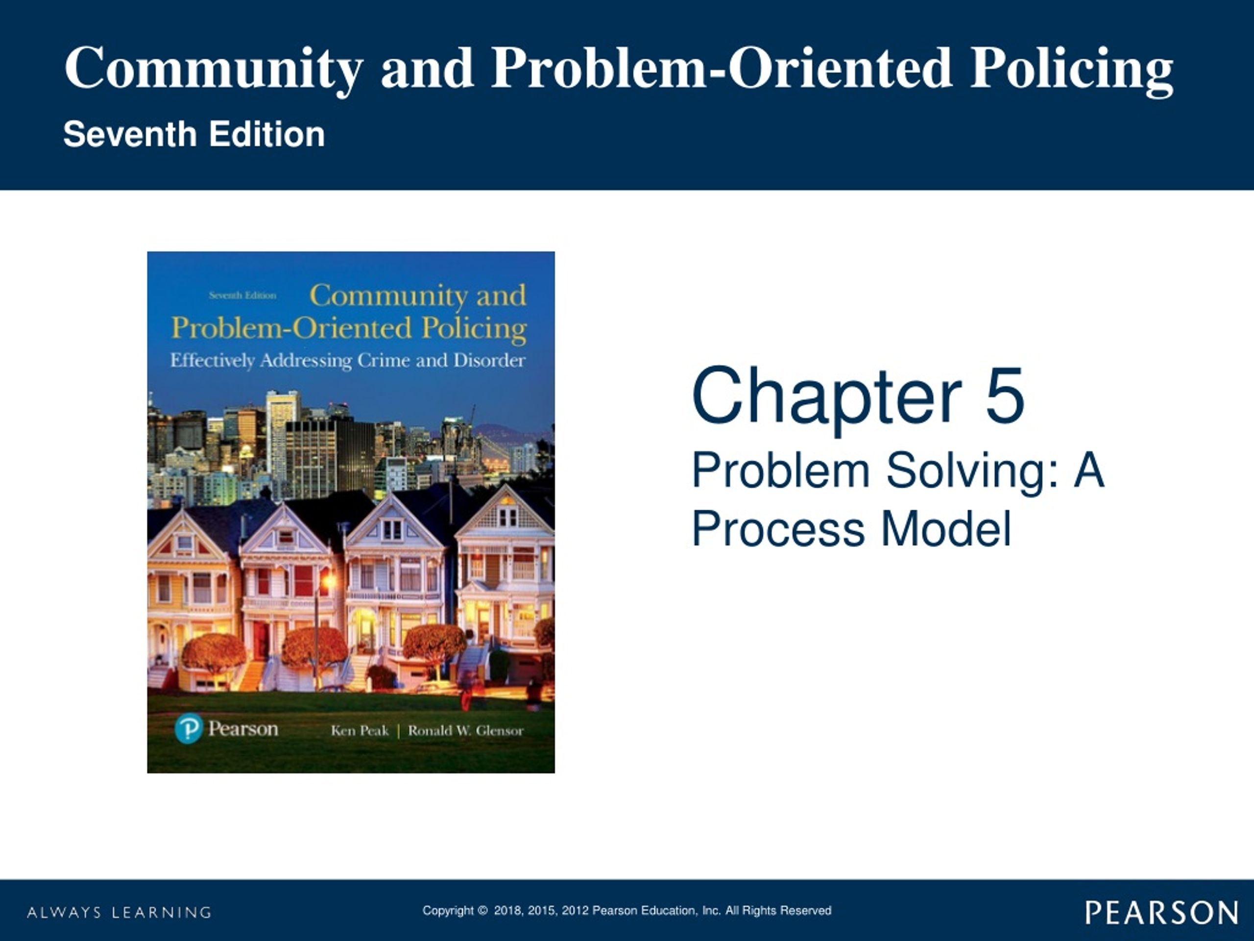 problem solving for neighbourhood policing