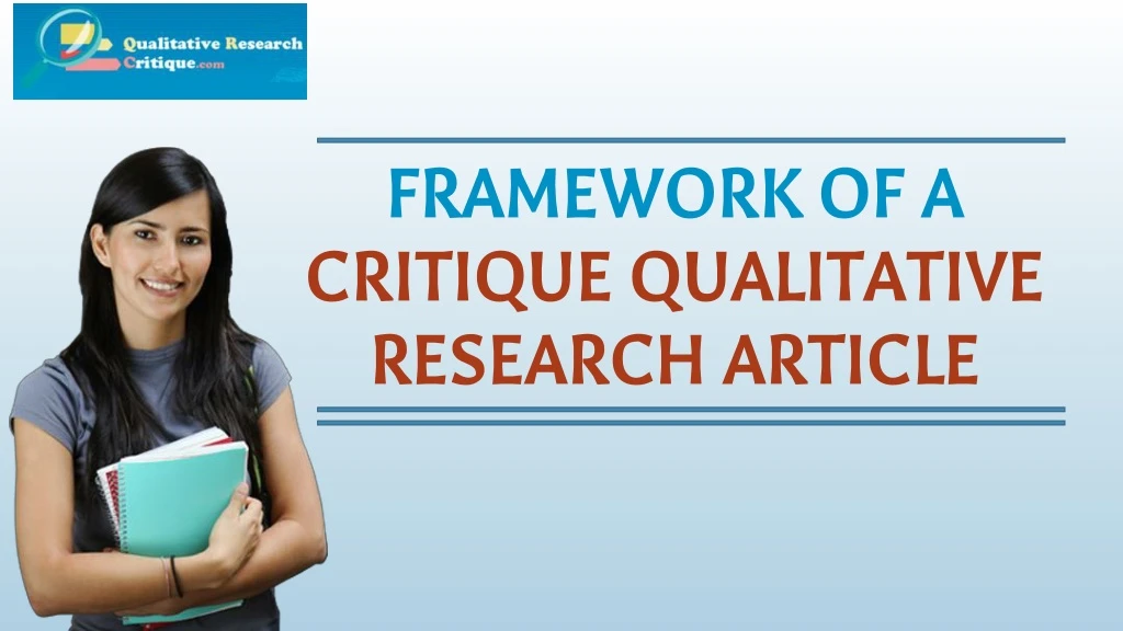 qualitative research article critique