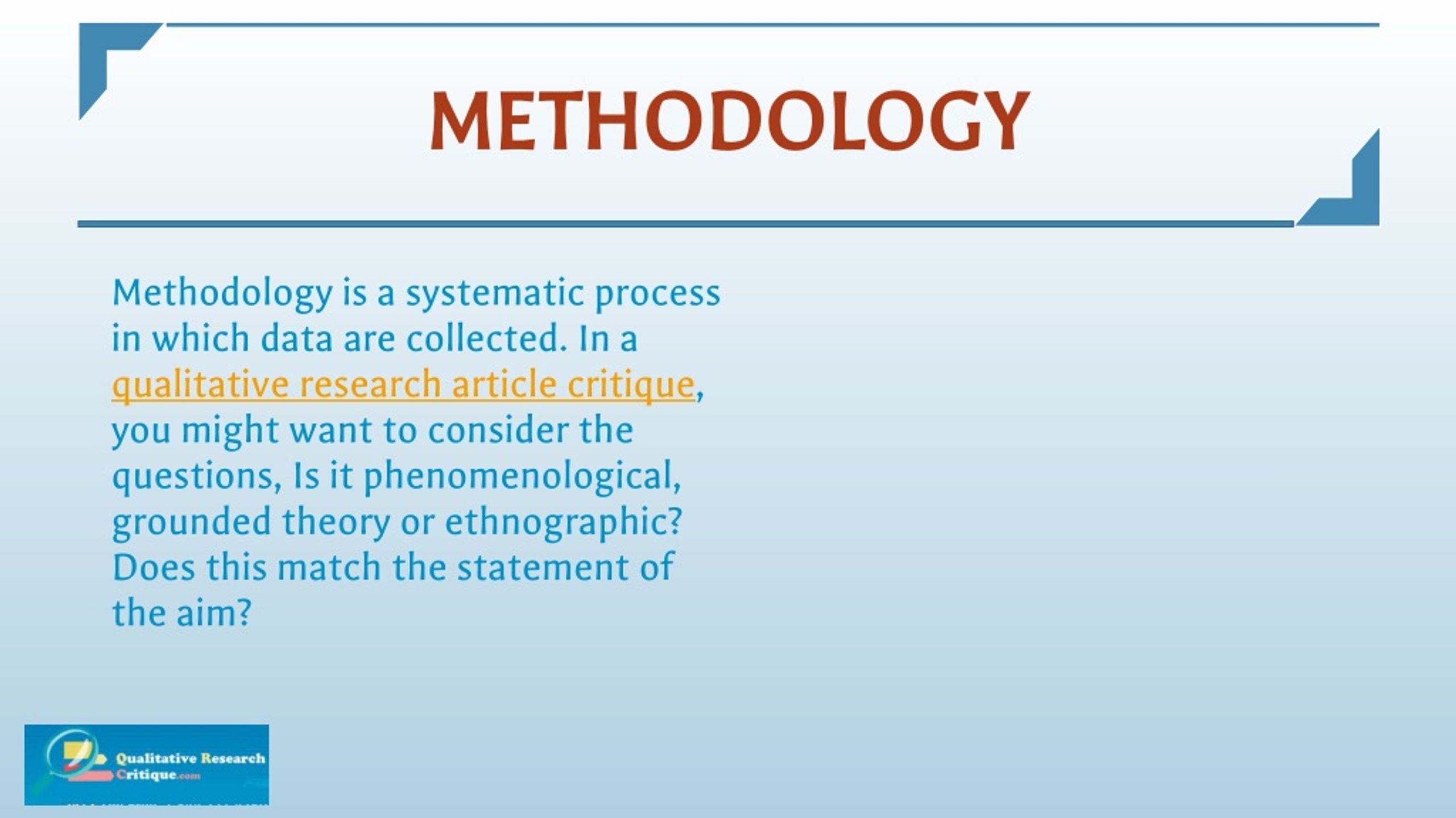 how to critique a qualitative research article