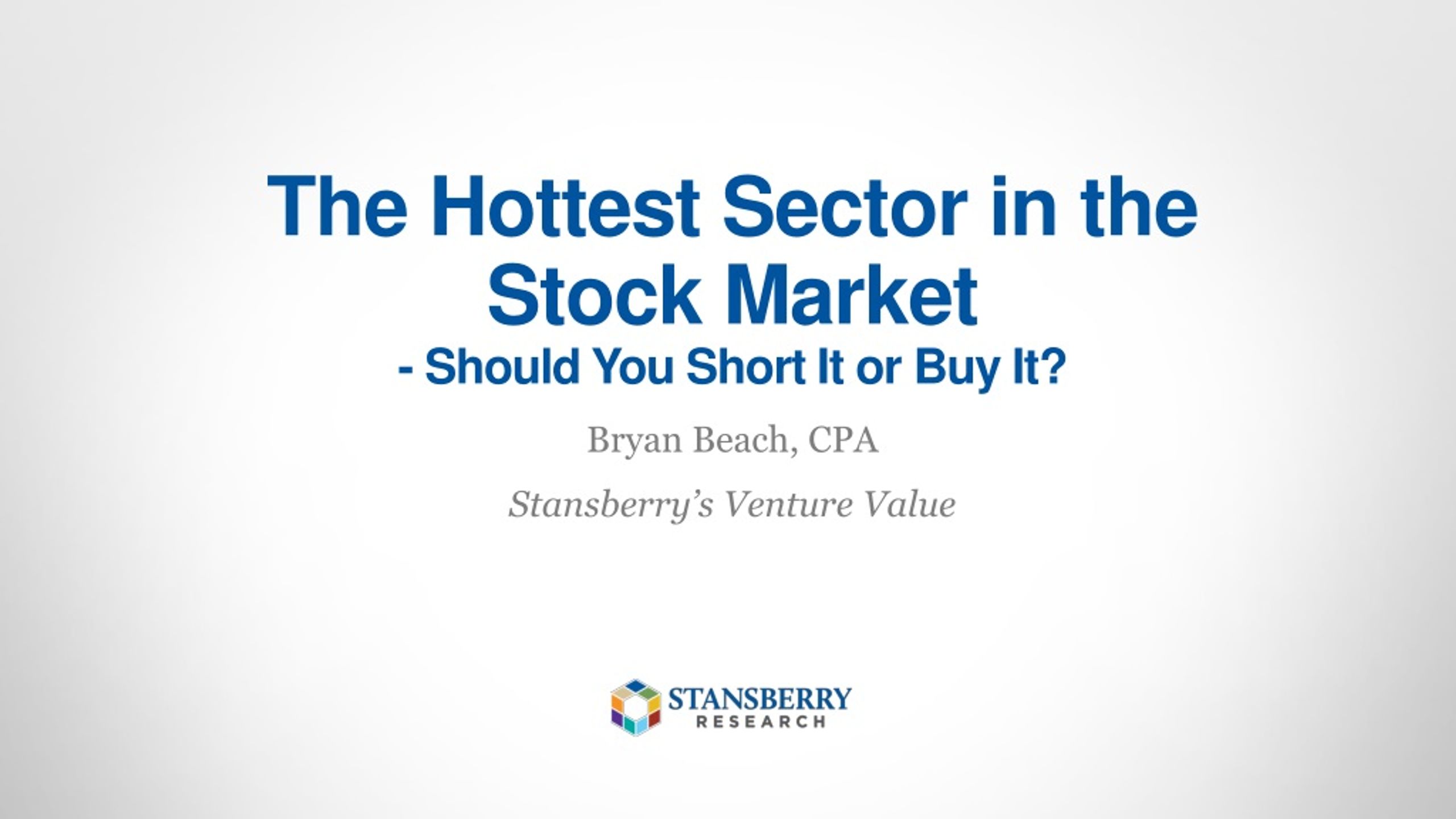 Hottest Sectors In Stock Market