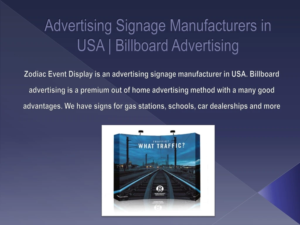 advertising signage manufacturers in usa billboard advertising n.