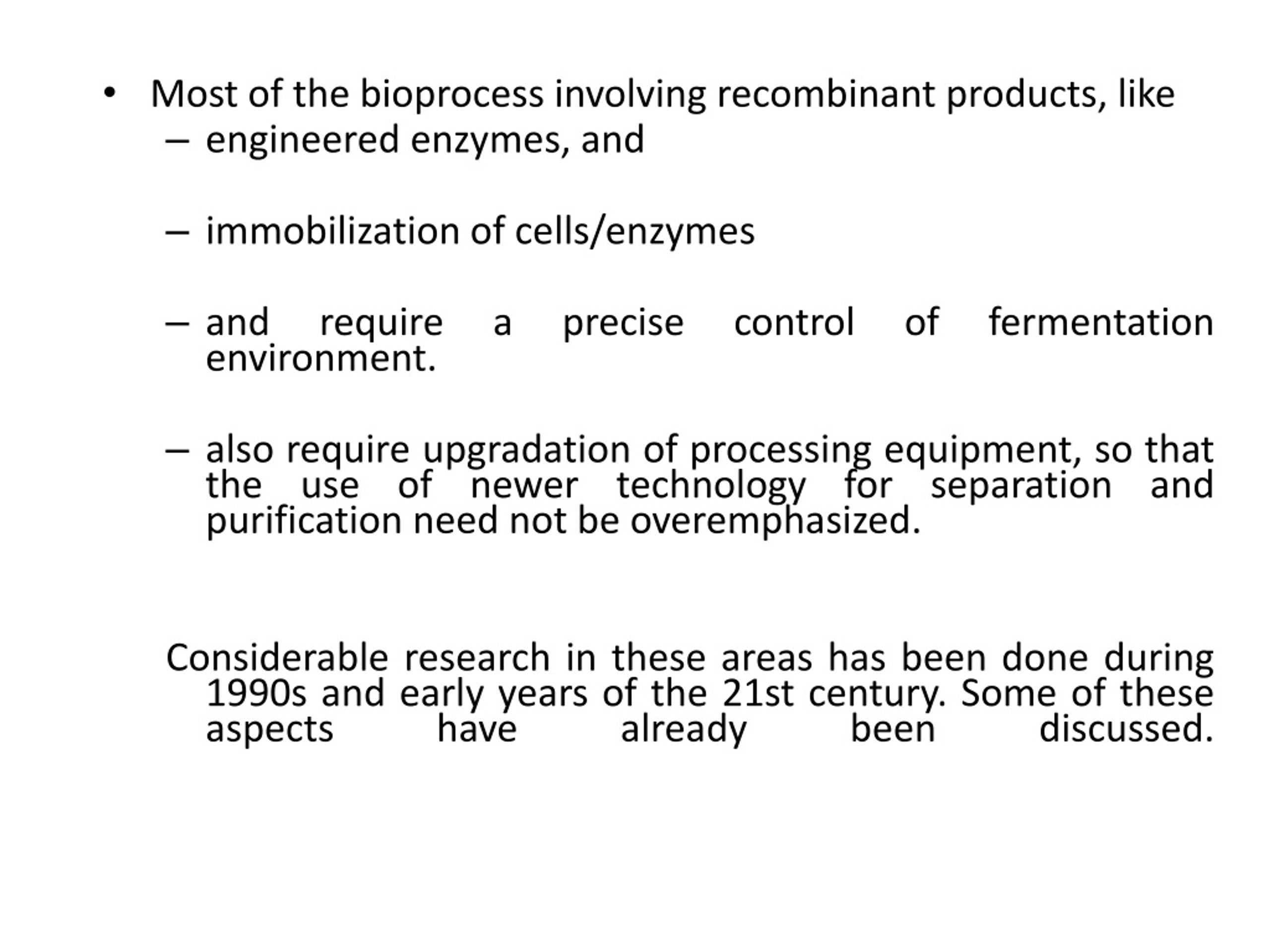 PPT - Any Biotechnological Application Separated Into Five Major Steps ...