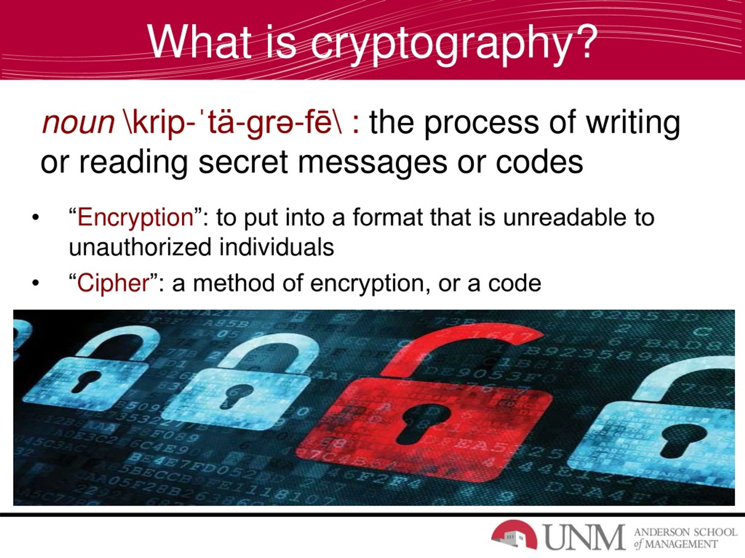 term paper about cryptography