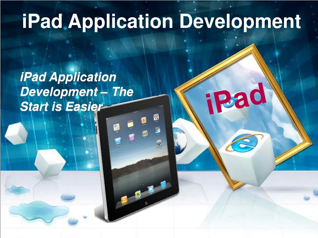 ipad application development n.