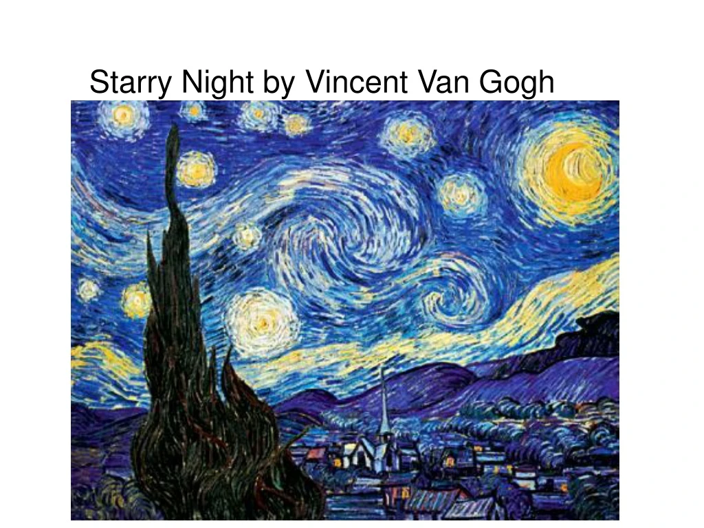 van gogh powerpoint presentation