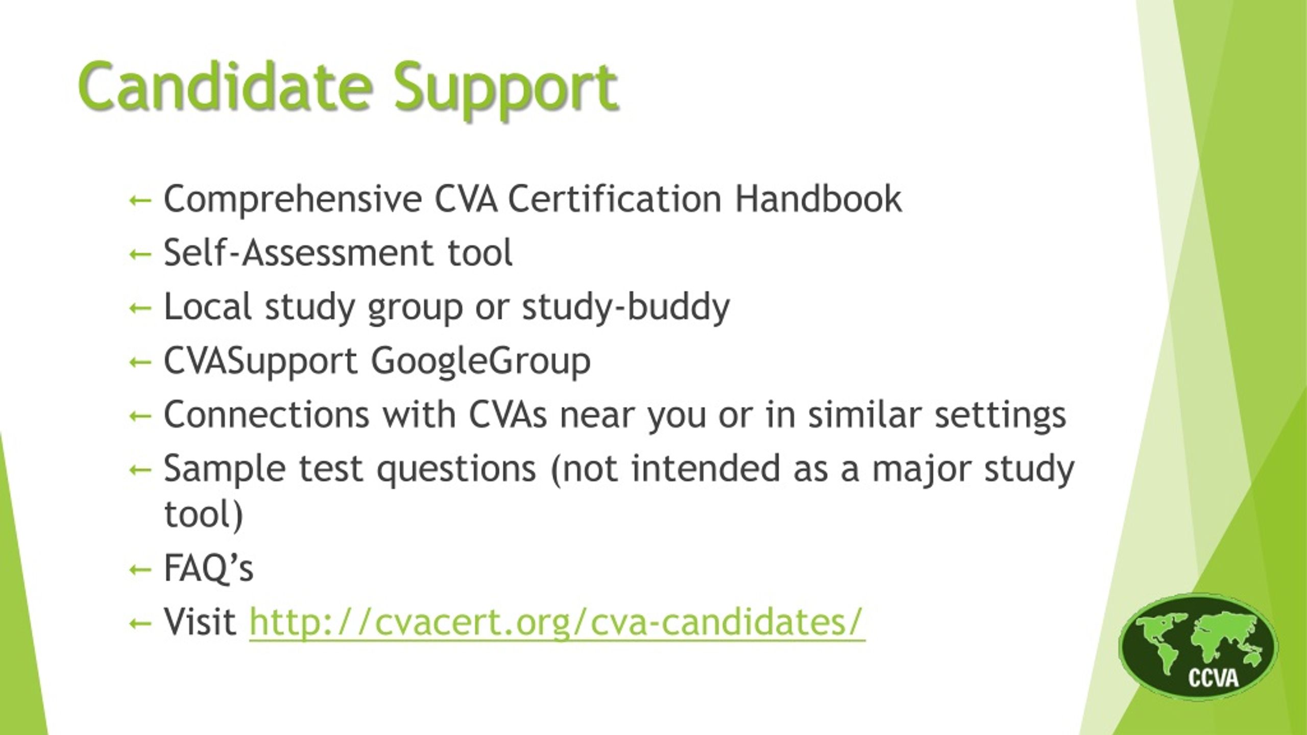 PPT The CVA Credential PowerPoint Presentation, free download ID