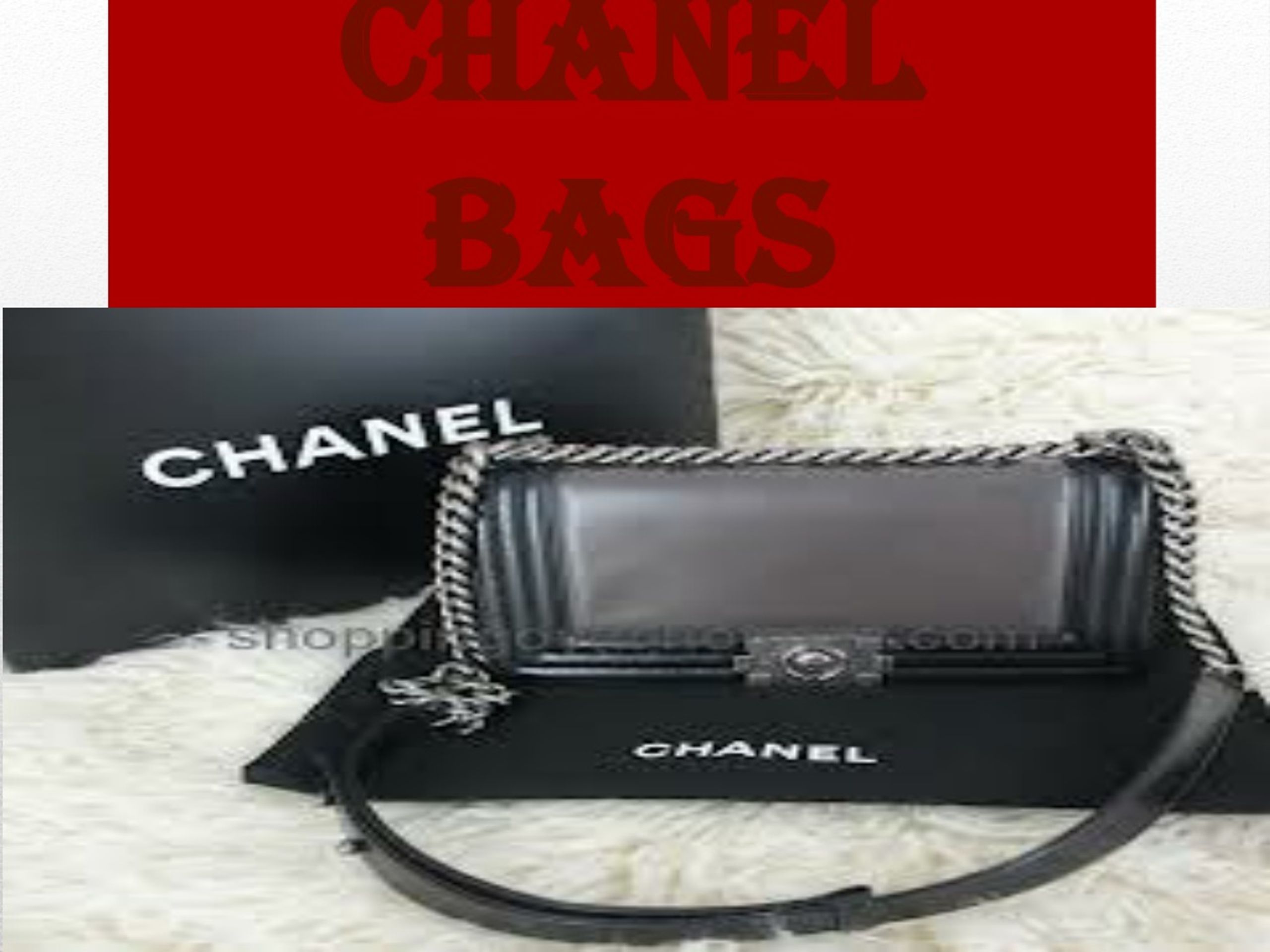 PPT - Chanel BAGS PowerPoint Presentation, free download - ID:8979971