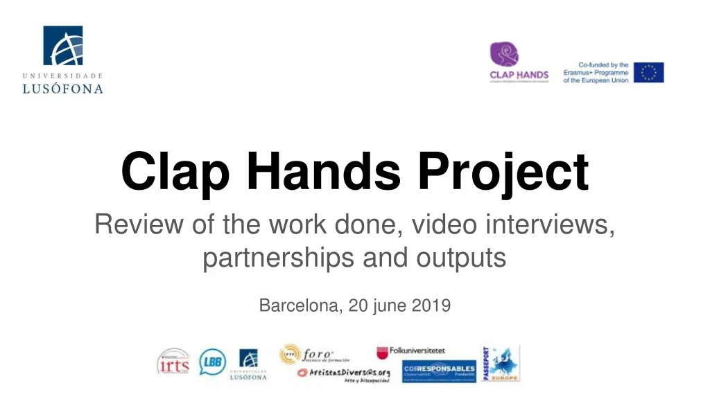 clap hands project n.