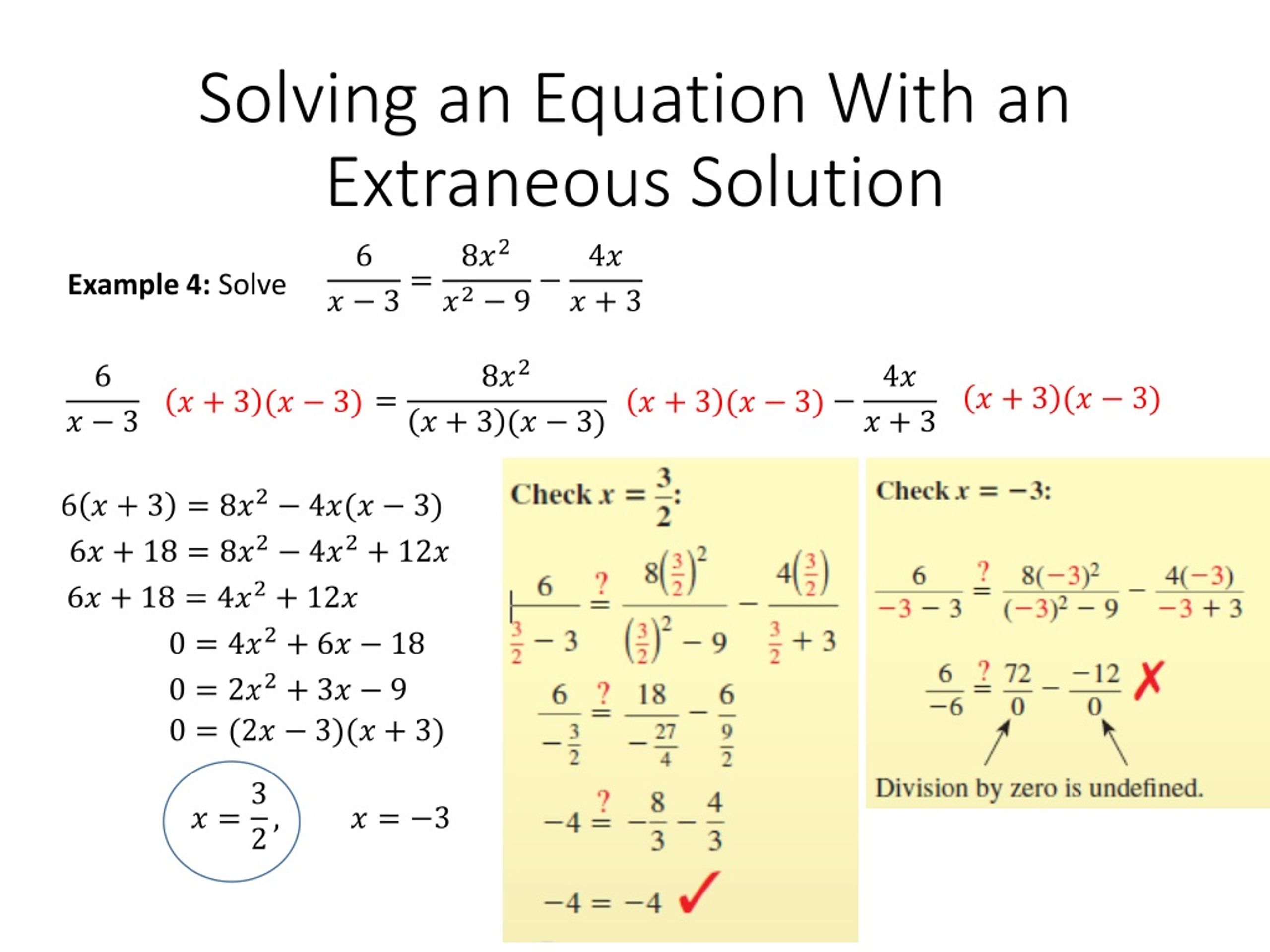 PPT - Solving Rational Equations PowerPoint Presentation, free download ...