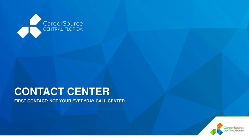 contact center n.
