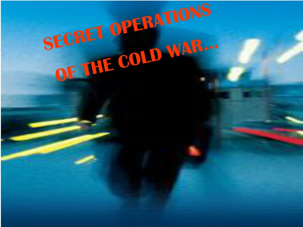 secret operations of the cold war n.