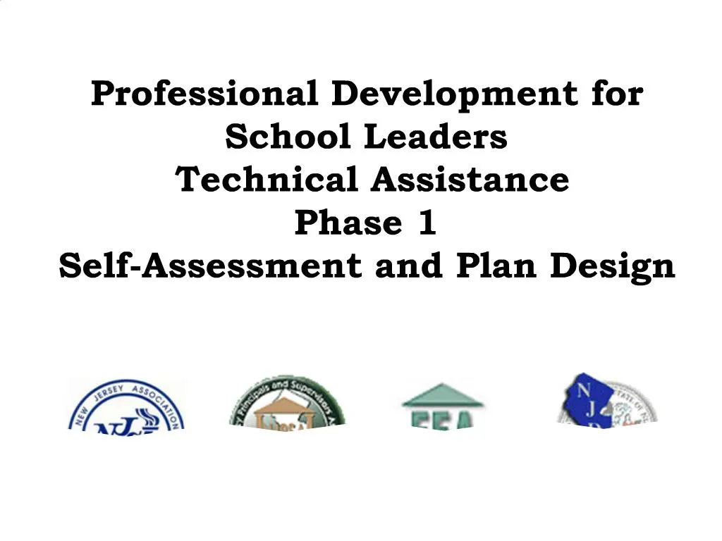 PPT Professional Development for School Leaders Technical Assistance Phase 1 SelfAssessment