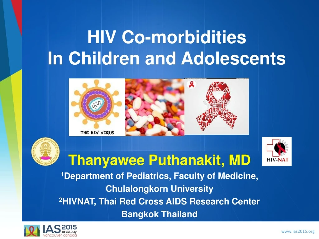 hiv co morbidities in children and adolescents n.