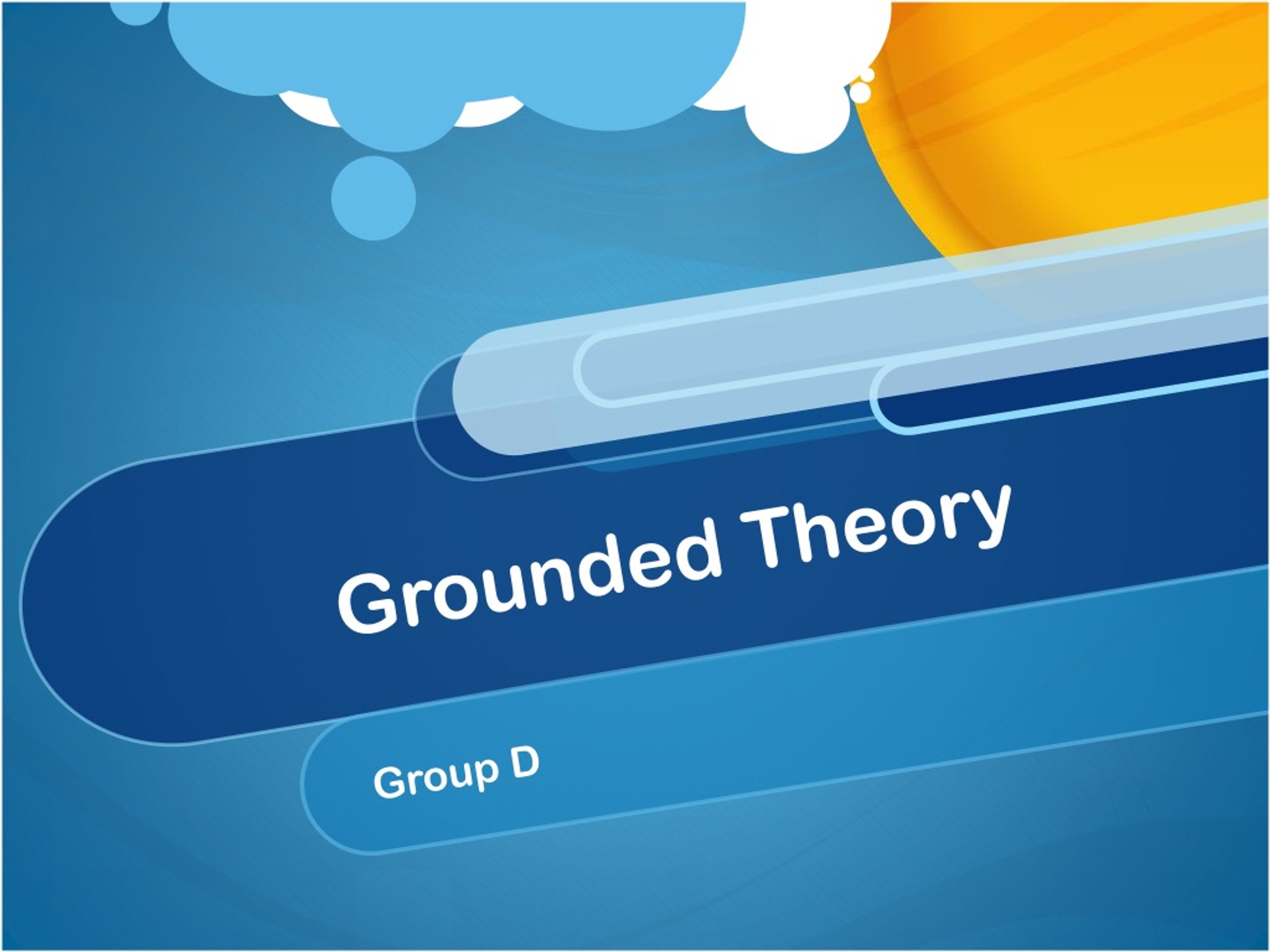 Ppt Grounded Theory Powerpoint Presentation Free Download Id8993771 