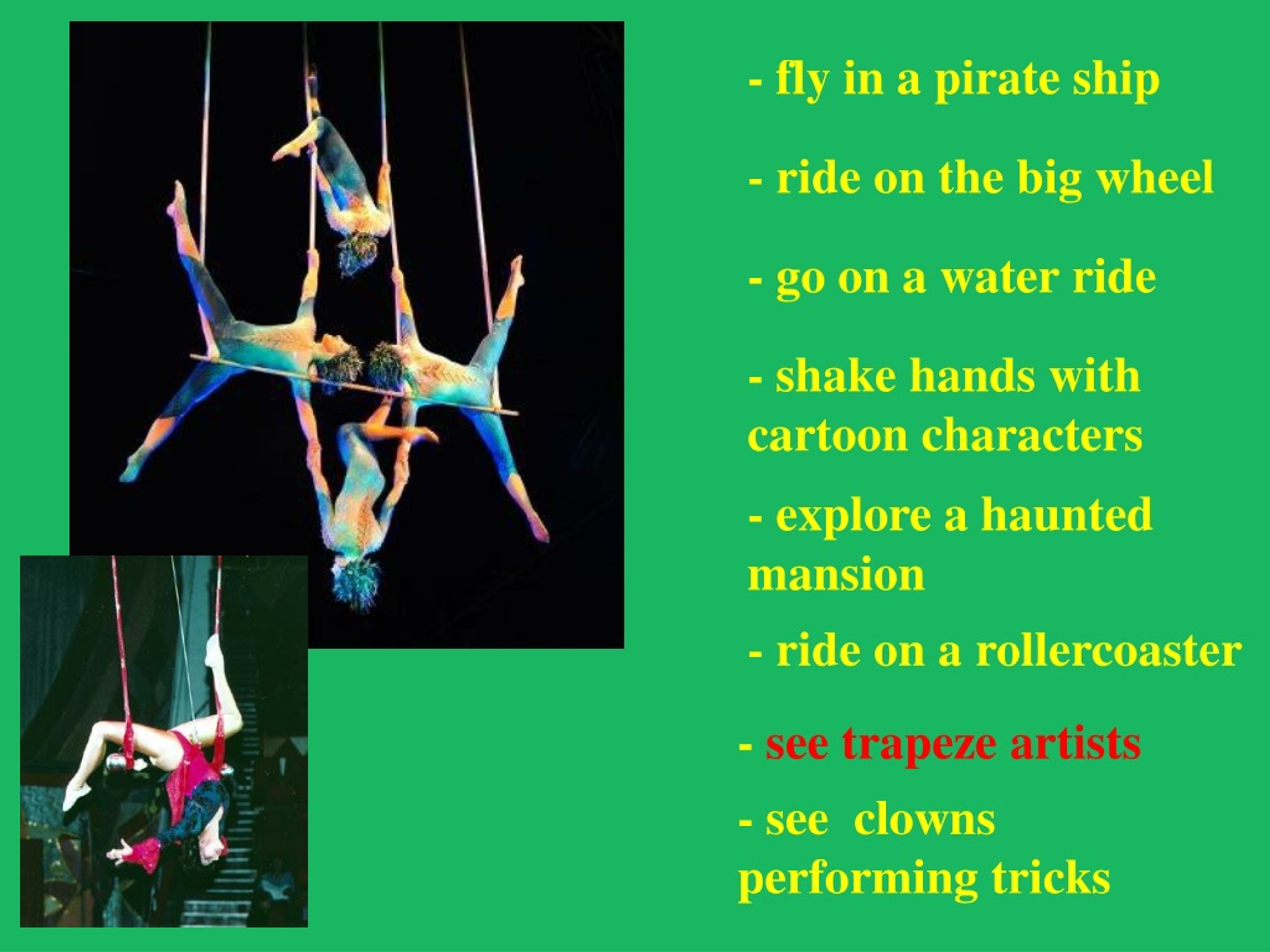 Trapeze перевод. Fly in a Pirate ship Ride on the big Wheel see Trapeze. Аттракцион see Trapeze artists. Trapeze Ride. Fly in a Pirate ship Ride on the big Wheel.