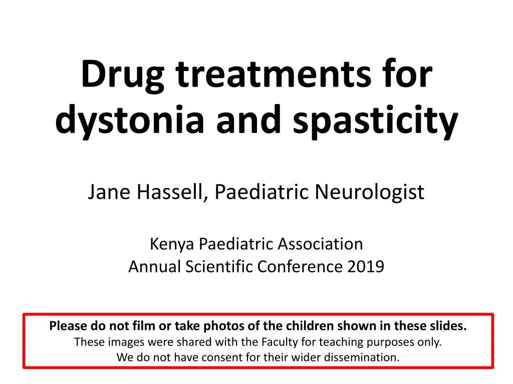 Ppt Drug Treatments For Dystonia And Spasticity Powerpoint Presentation Id8996287 3799