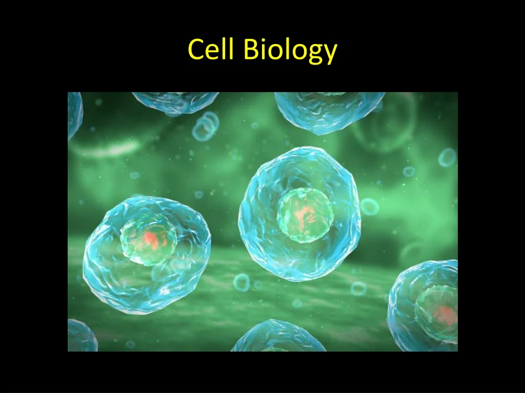 cell biology presentation topics