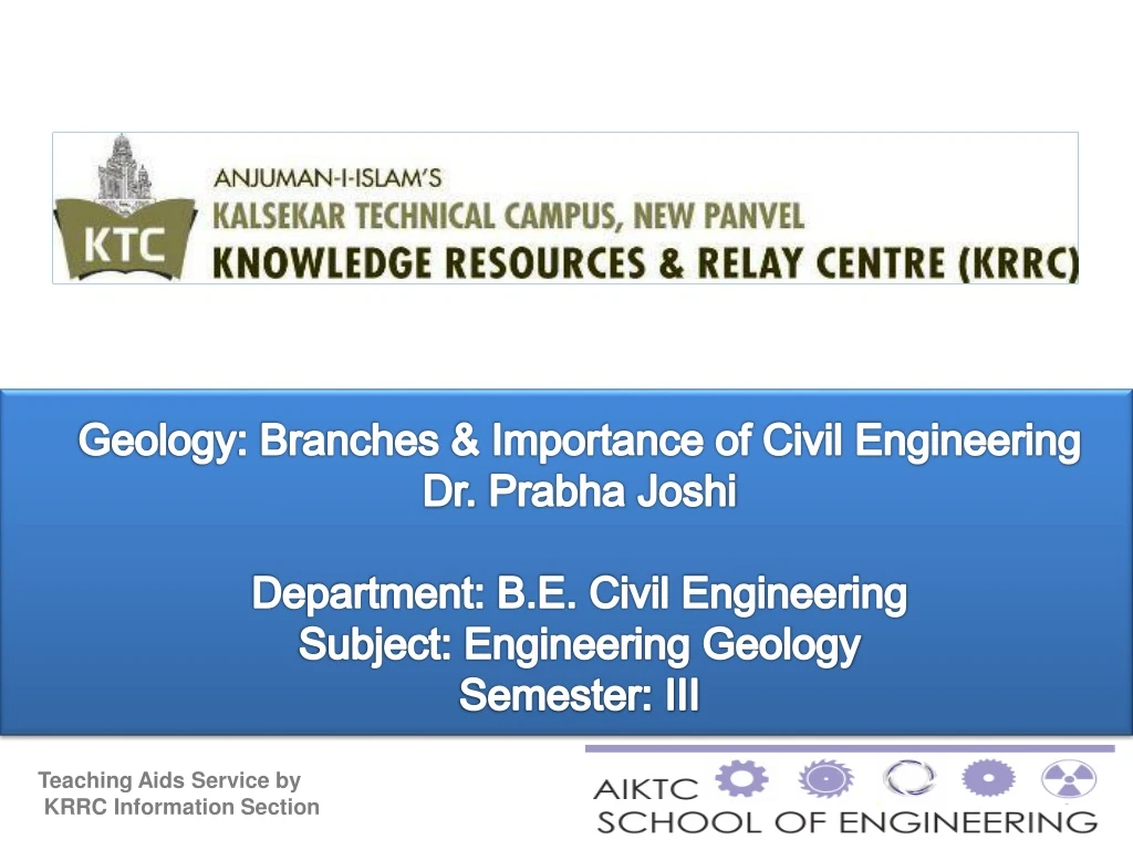 what is the branch of civil engineering