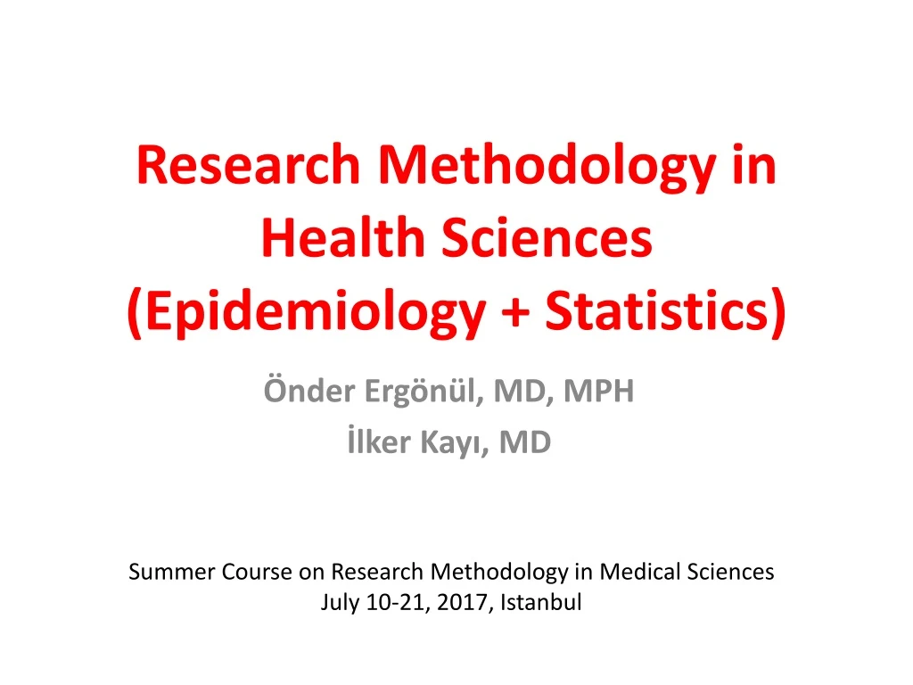 health statistics research articles