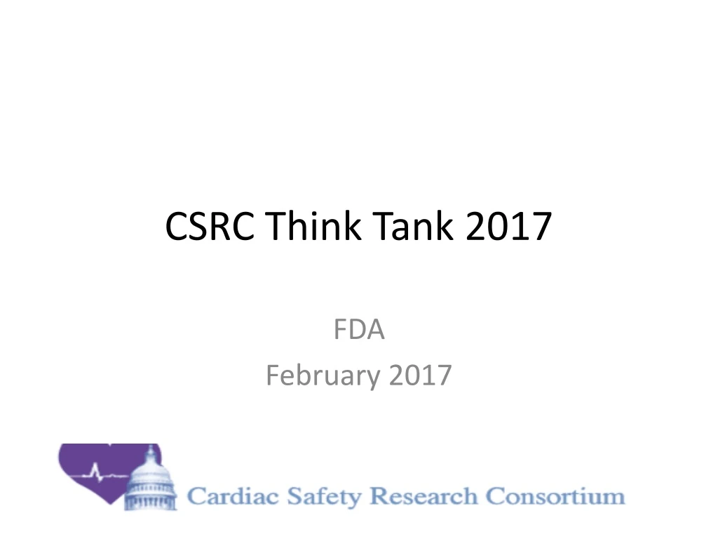 csrc think tank 2017 n.