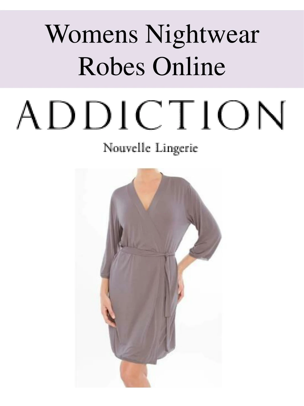 womens nightwear robes online n.