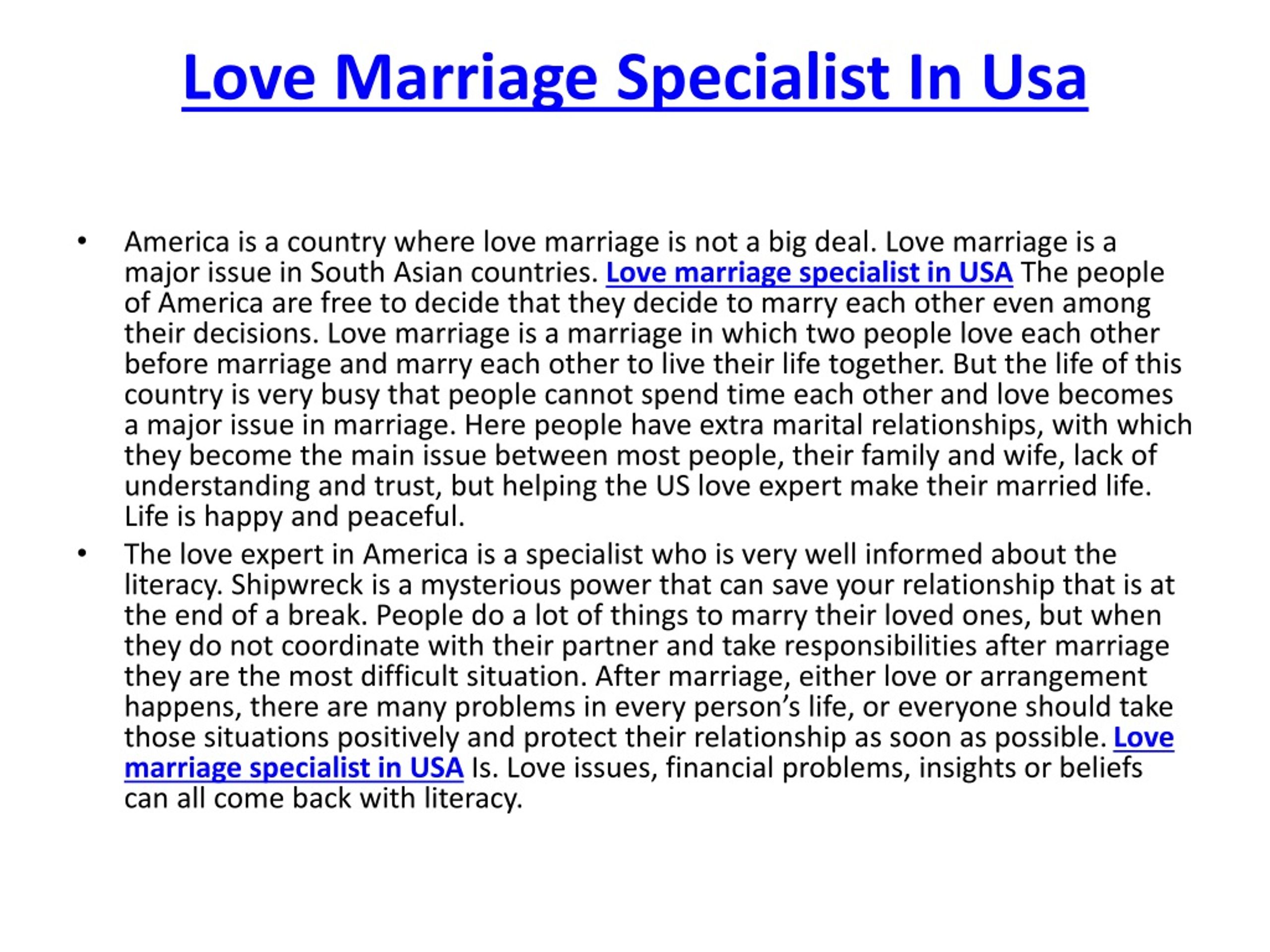 Ppt Love Marriage Specialist Powerpoint Presentation Free Download Id 9002764