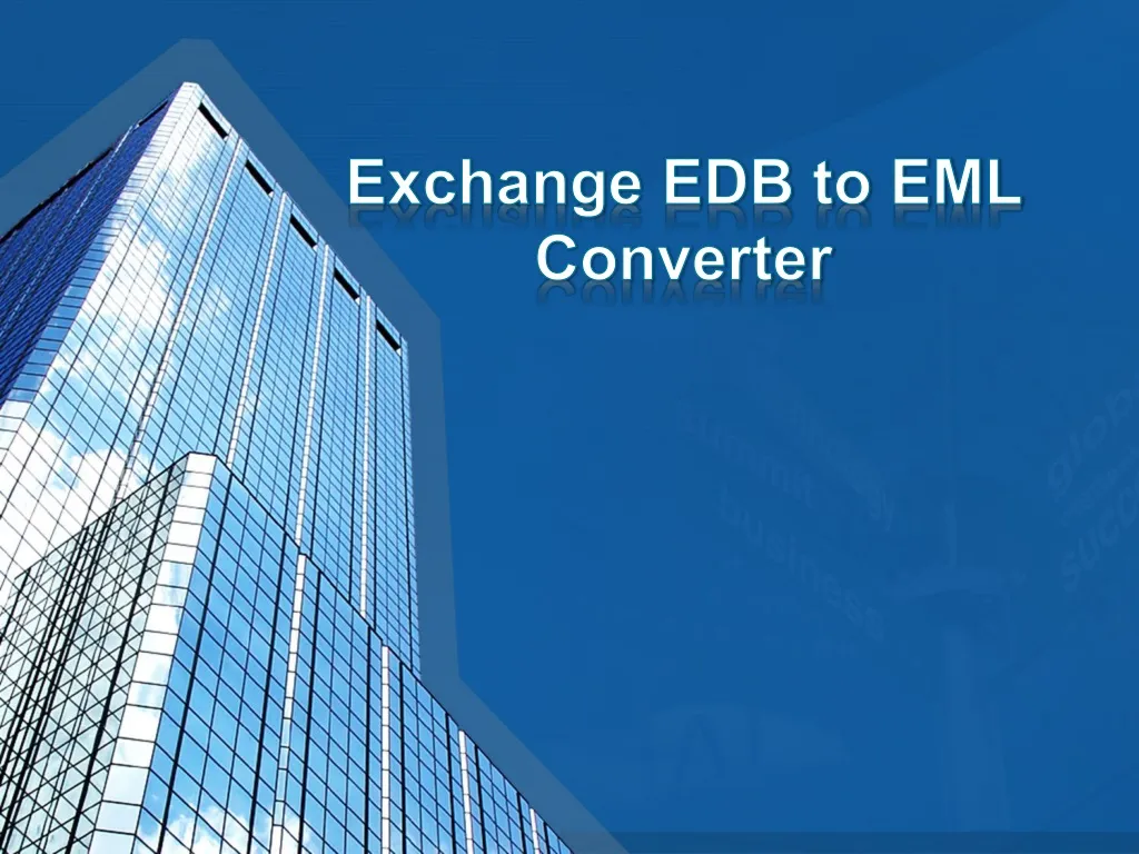 exchange edb to eml converter n.