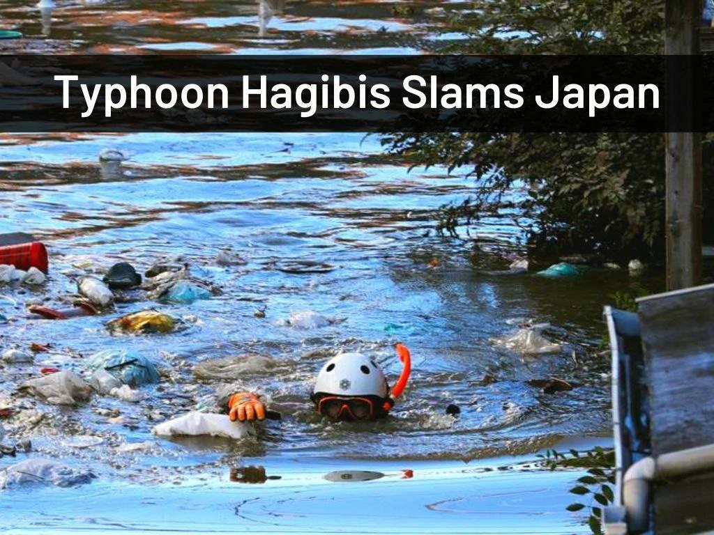 typhoon hagibis slams japan n.
