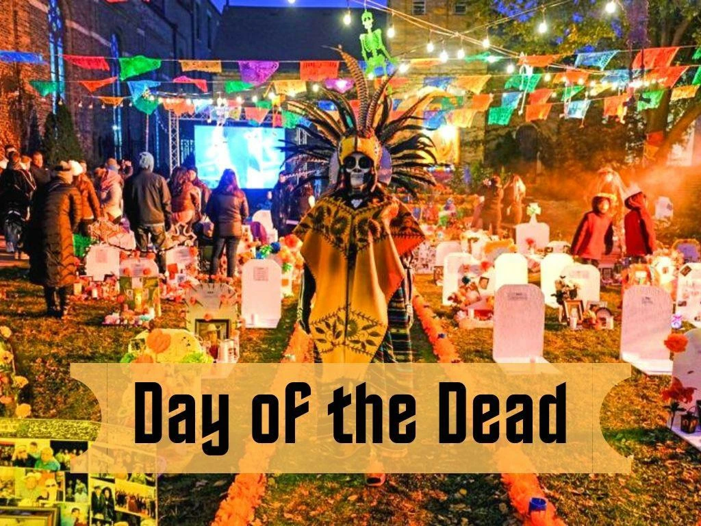 Day Of The Dead Powerpoint Template Free Printable Templates