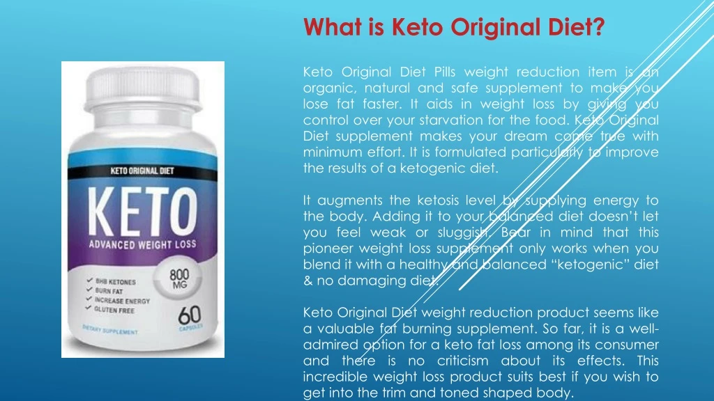 what is keto original diet n.