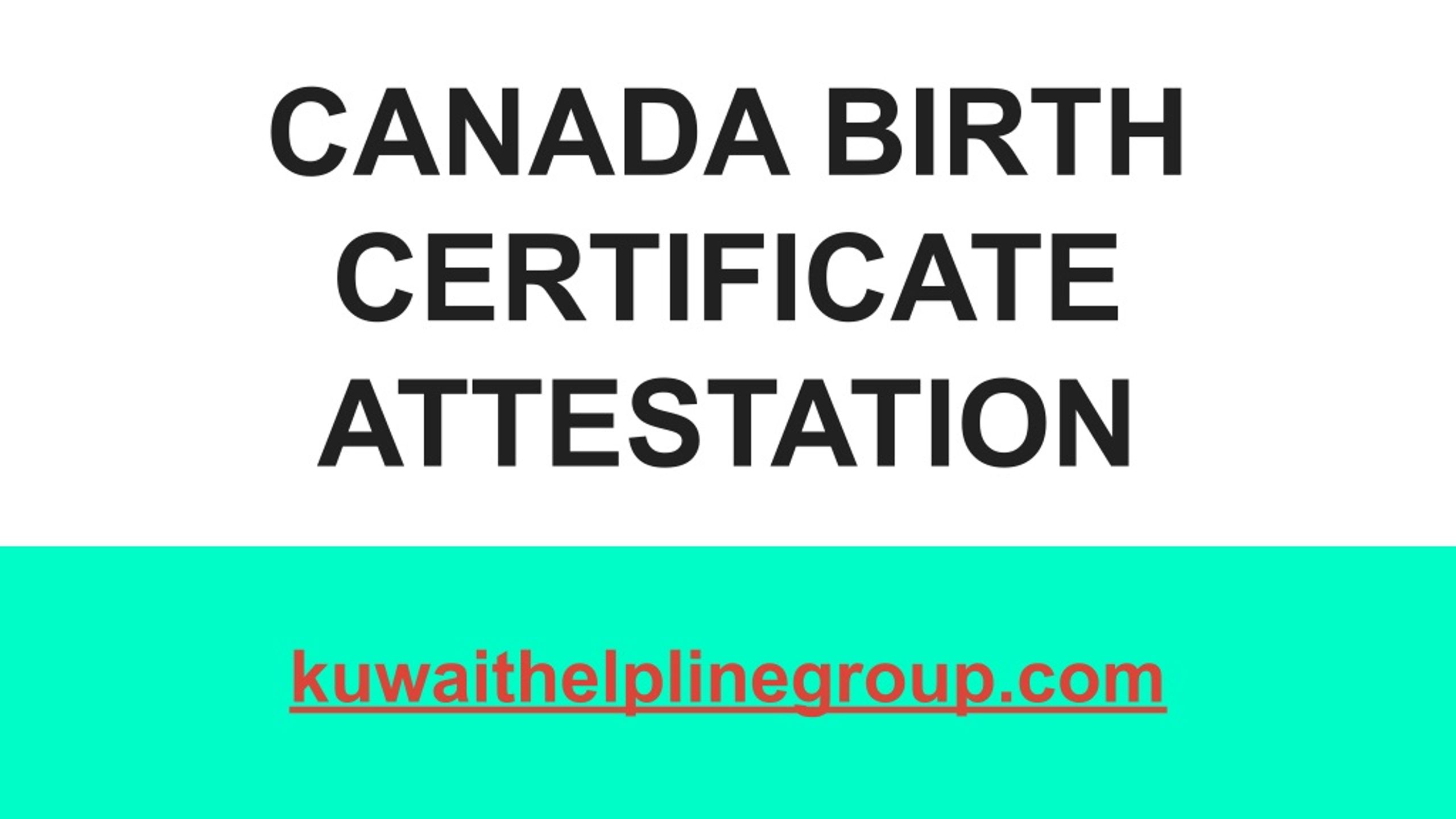 travel to canada birth certificate