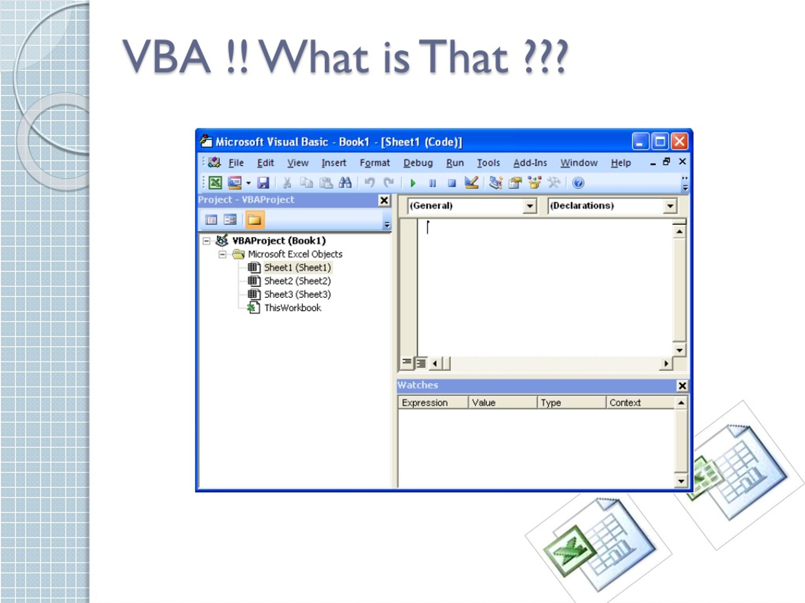 Ppt Advanced Ms Excel Using Visual Basic For Apps Vba Powerpoint