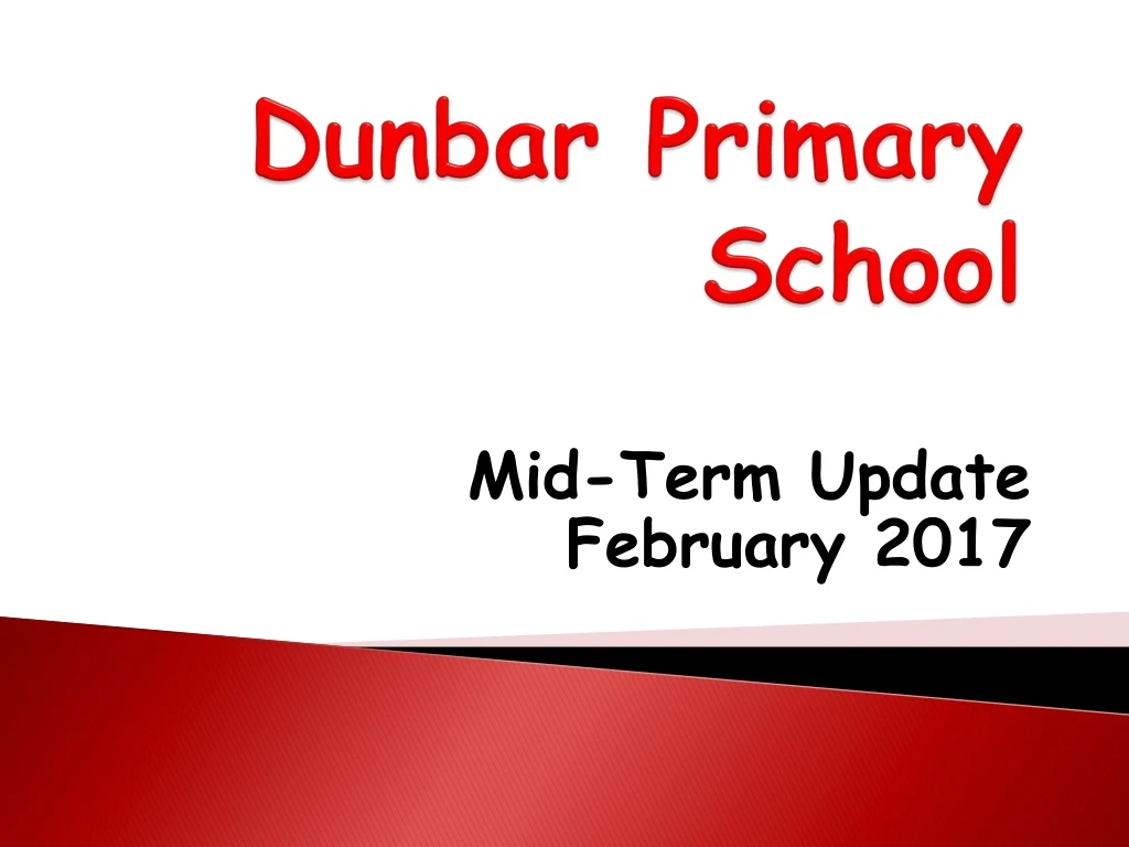 dunbar primary school n.