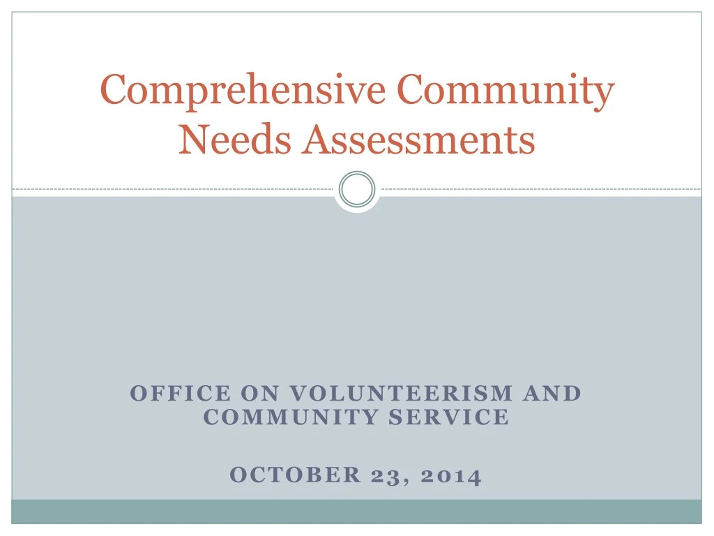 Ppt Comprehensive Community Needs Assessments Powerpoint Presentation Id9020247 8815