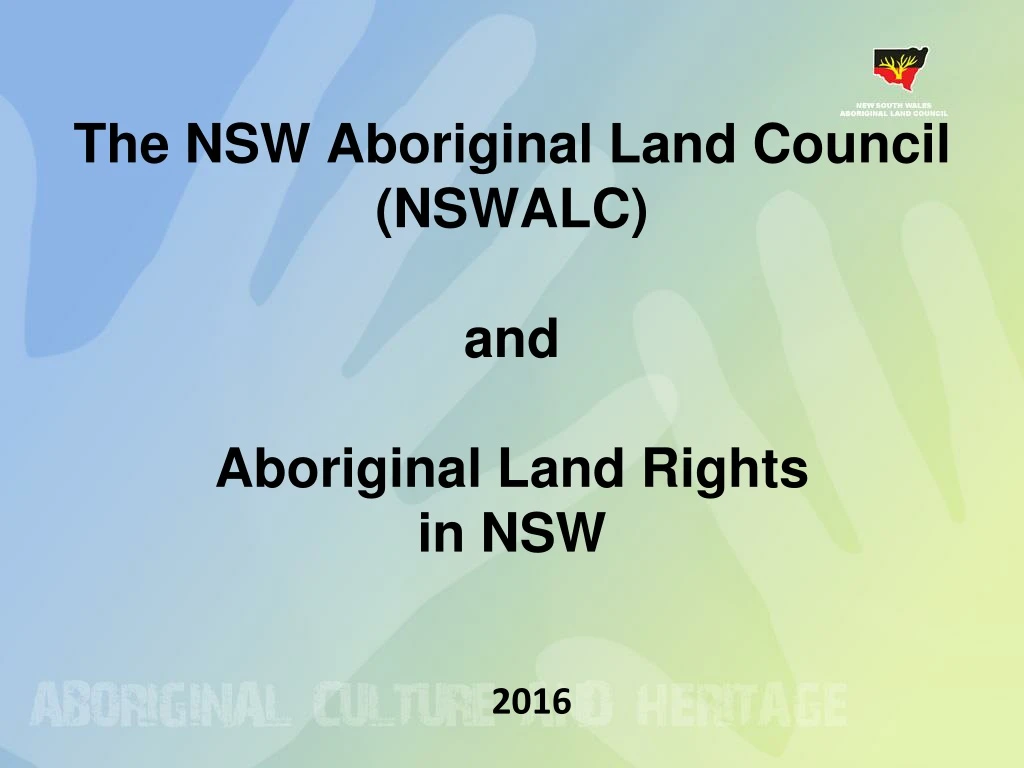 Ppt The Nsw Aboriginal Land Council Nswalc And Aboriginal Land Rights In Nsw Powerpoint 0583