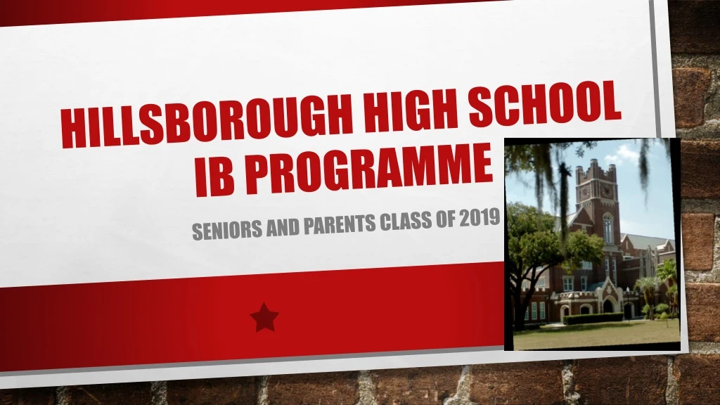 Hillsborough High School (IB)
