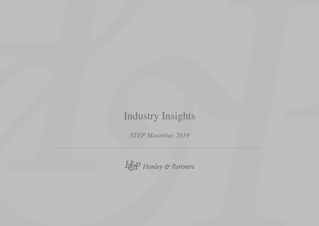 industry insights step mauritius 2019 n.
