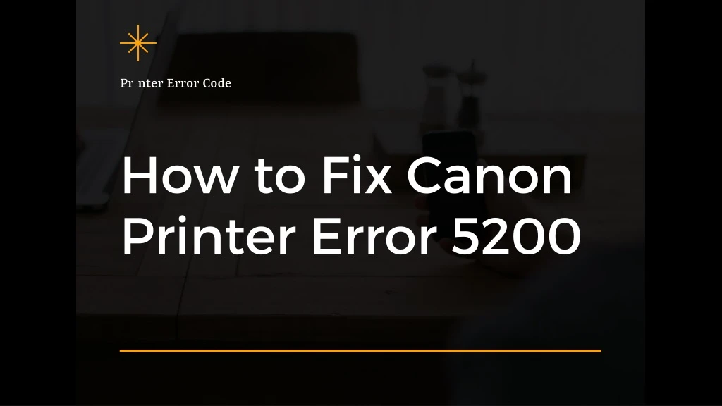 printer error code n.