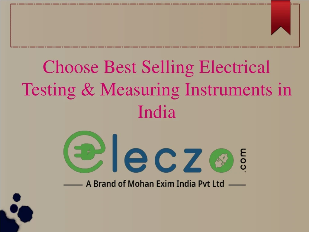 choose best selling electrical testing measuring n.
