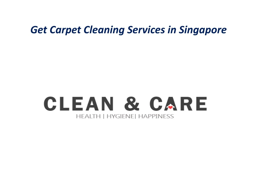 get carpet cleaning services in singapore n.