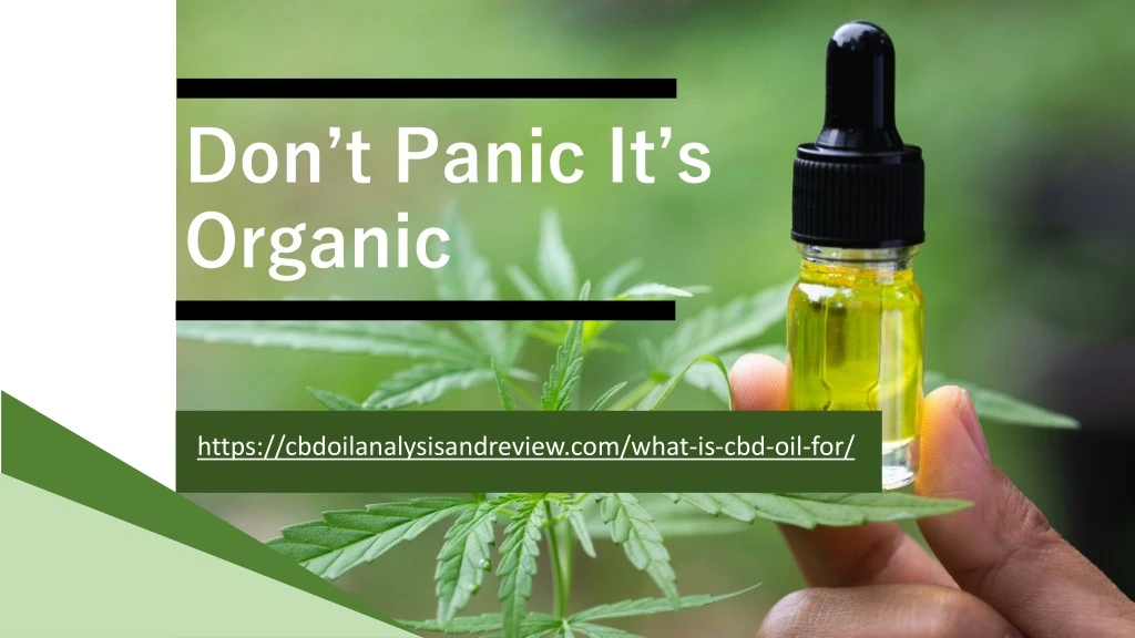 don t panic it s organic n.