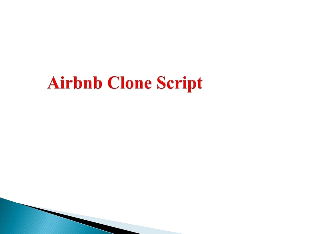 airbnb clone script n.